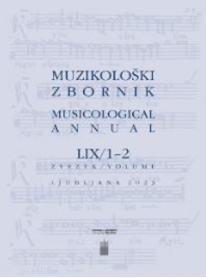 Muzikoloski Zbornik杂志