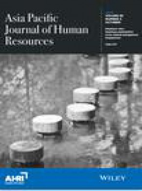 Asia Pacific Journal Of Human Resources杂志