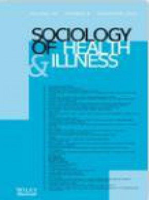 Sociology Of Health & Illness