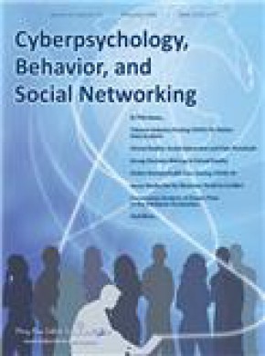 Cyberpsychology Behavior And Social Networking杂志