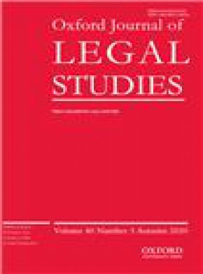 Oxford Journal Of Legal Studies杂志