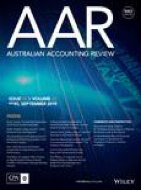 Australian Accounting Review杂志