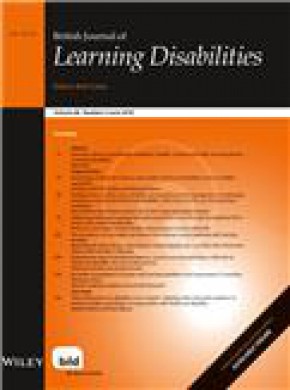 British Journal Of Learning Disabilities杂志