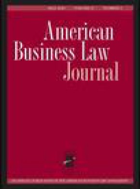 American Business Law Journal杂志