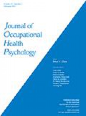 Journal Of Occupational Health Psychology杂志