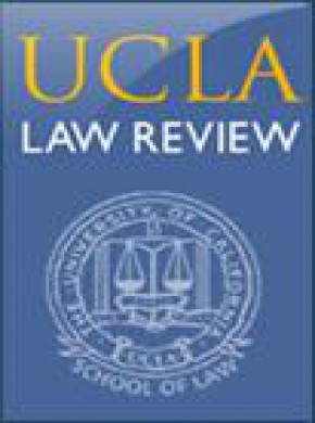 Ucla Law Review杂志