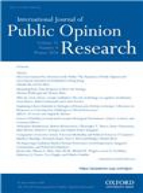 International Journal Of Public Opinion Research杂志