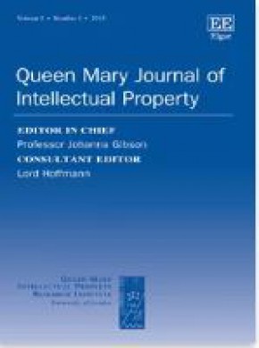 Queen Mary Journal Of Intellectual Property杂志