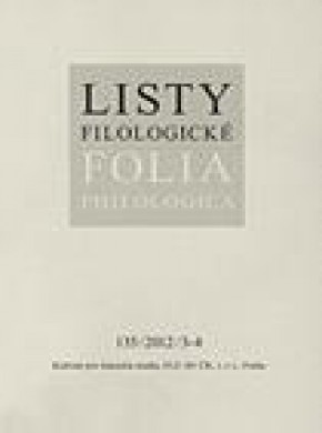 Listy Filologicke杂志