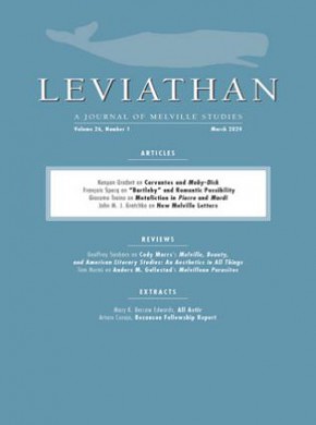 Leviathan-a Journal Of Melville Studies杂志