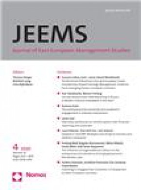 Journal Of East European Management Studies