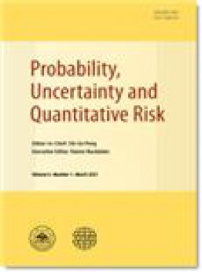 Probability Uncertainty And Quantitative Risk杂志