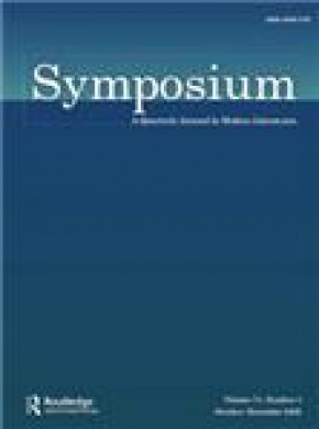 Symposium-a Quarterly Journal In Modern Literatures杂志