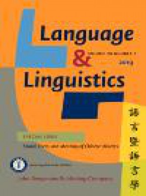 Language And Linguistics杂志