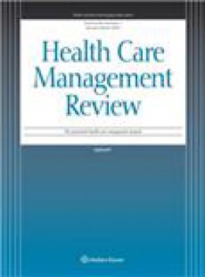 Health Care Management Review杂志