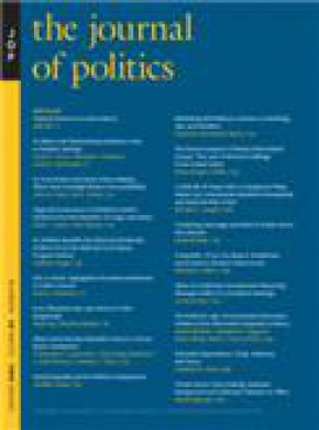 Journal Of Politics杂志