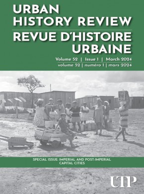 Urban History Review-revue D Histoire Urbaine杂志