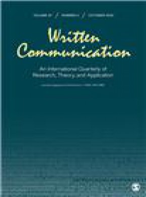 Written Communication杂志