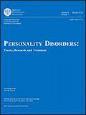 Personality Disorders-theory Research And Treatment杂志