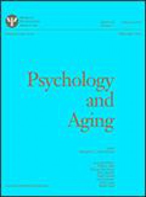 Psychology And Aging杂志