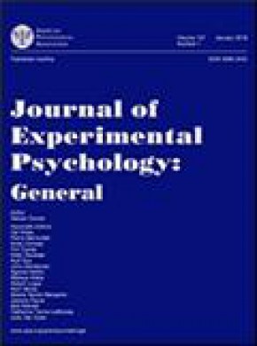 Journal Of Experimental Psychology-general杂志