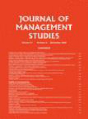 Journal Of Management Studies杂志