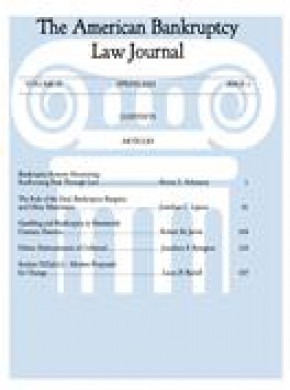 American Bankruptcy Law Journal杂志