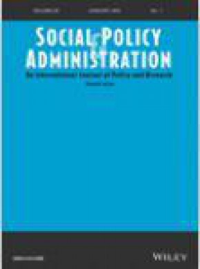 Social Policy & Administration