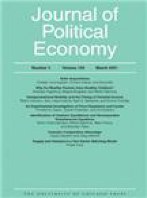 Journal Of Political Economy杂志