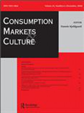 Consumption Markets & Culture杂志