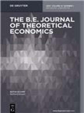 B E Journal Of Theoretical Economics杂志