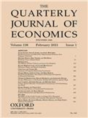 Quarterly Journal Of Economics