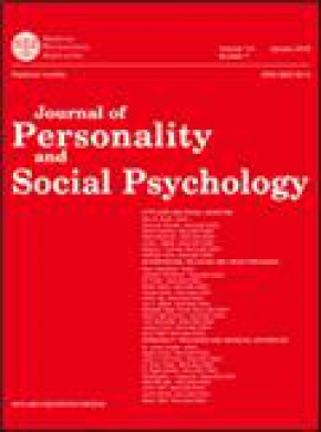 Journal Of Personality And Social Psychology杂志