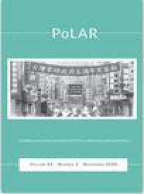 Polar: Political And Legal Anthropology Review杂志