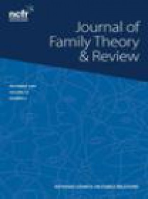 Journal Of Family Theory & Review杂志