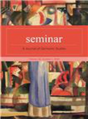 Seminar-a Journal Of Germanic Studies杂志