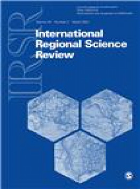 International Regional Science Review杂志