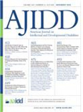 Ajidd-american Journal On Intellectual And Developmental Disabilities杂志