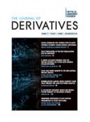 Journal Of Derivatives杂志