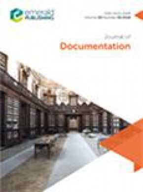 Journal Of Documentation杂志