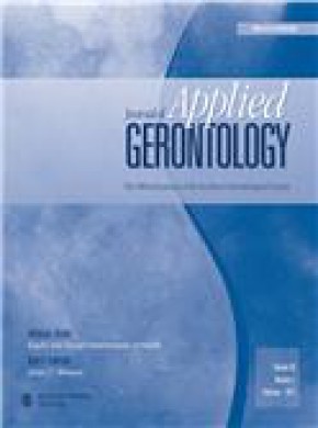 Journal Of Applied Gerontology杂志