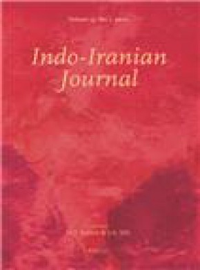 Indo-iranian Journal