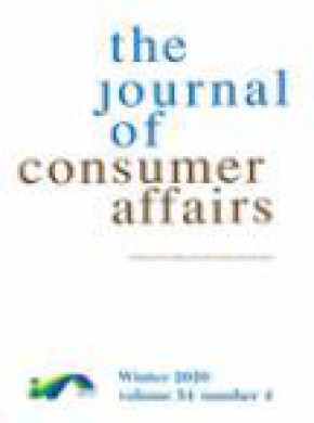 Journal Of Consumer Affairs杂志