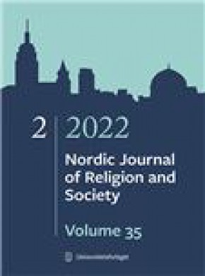 Nordic Journal Of Religion And Society杂志