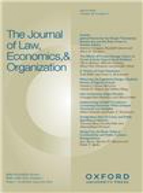 Journal Of Law Economics & Organization杂志