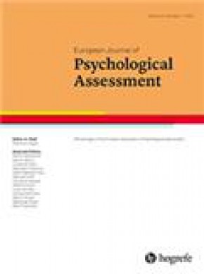 European Journal Of Psychological Assessment