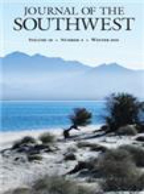 Journal Of The Southwest杂志