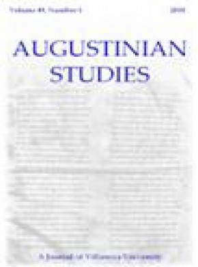 Augustinian Studies杂志