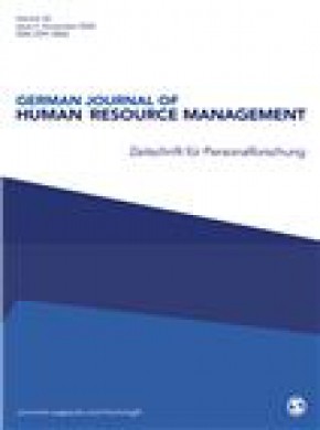 German Journal Of Human Resource Management-zeitschrift Fur Personalforschung杂志