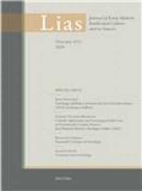 Lias-journal Of Early Modern Intellectual Culture And Its Sources杂志